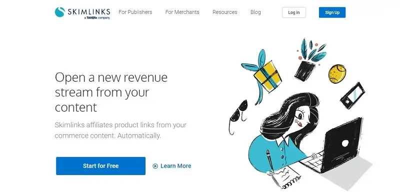 Skimlinks: Native Ads Platforms