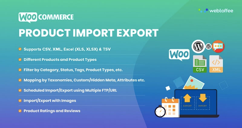 Product Import Export For WooCommerce