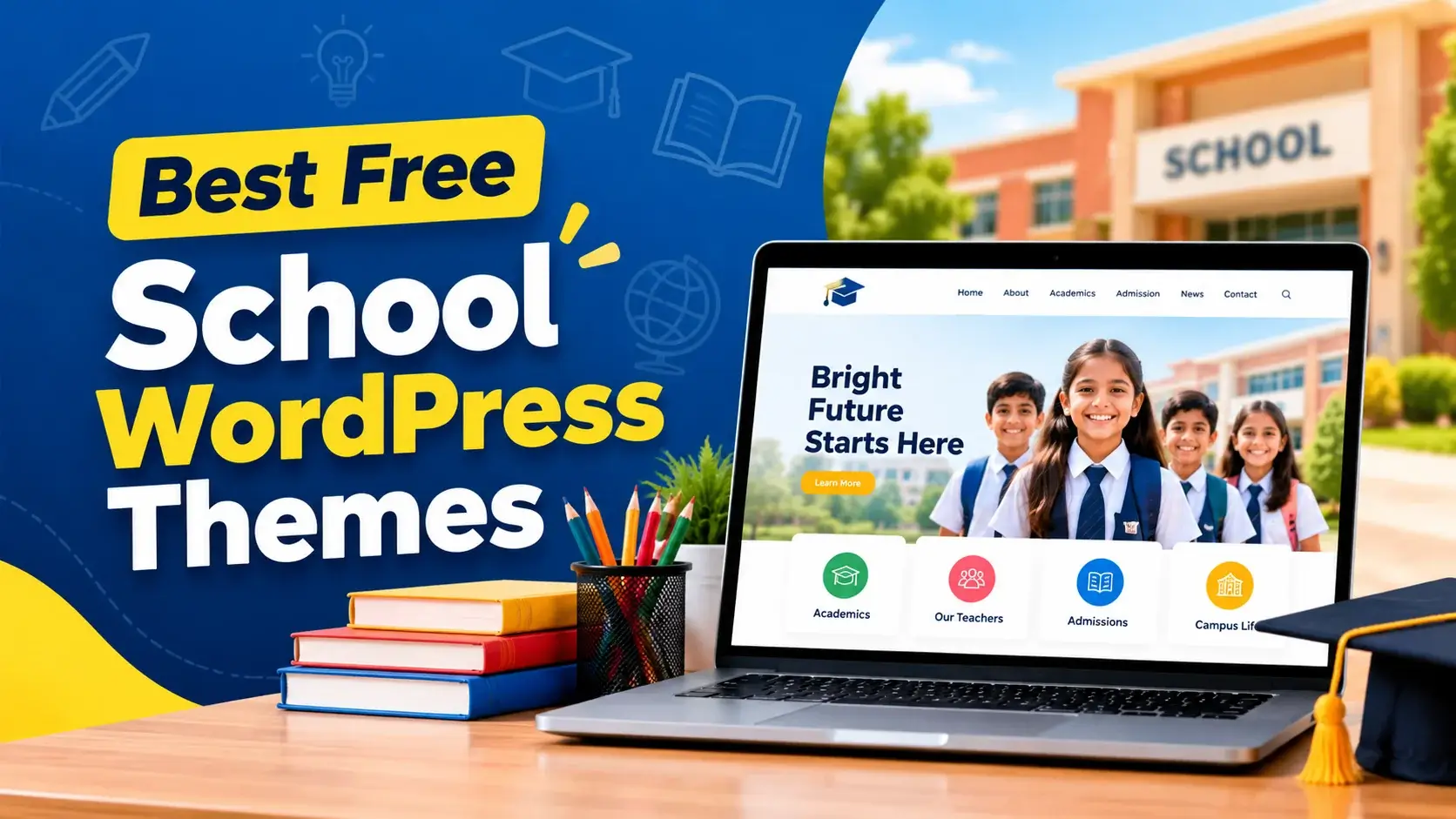 Best Free School WordPress Themes for Education Websites