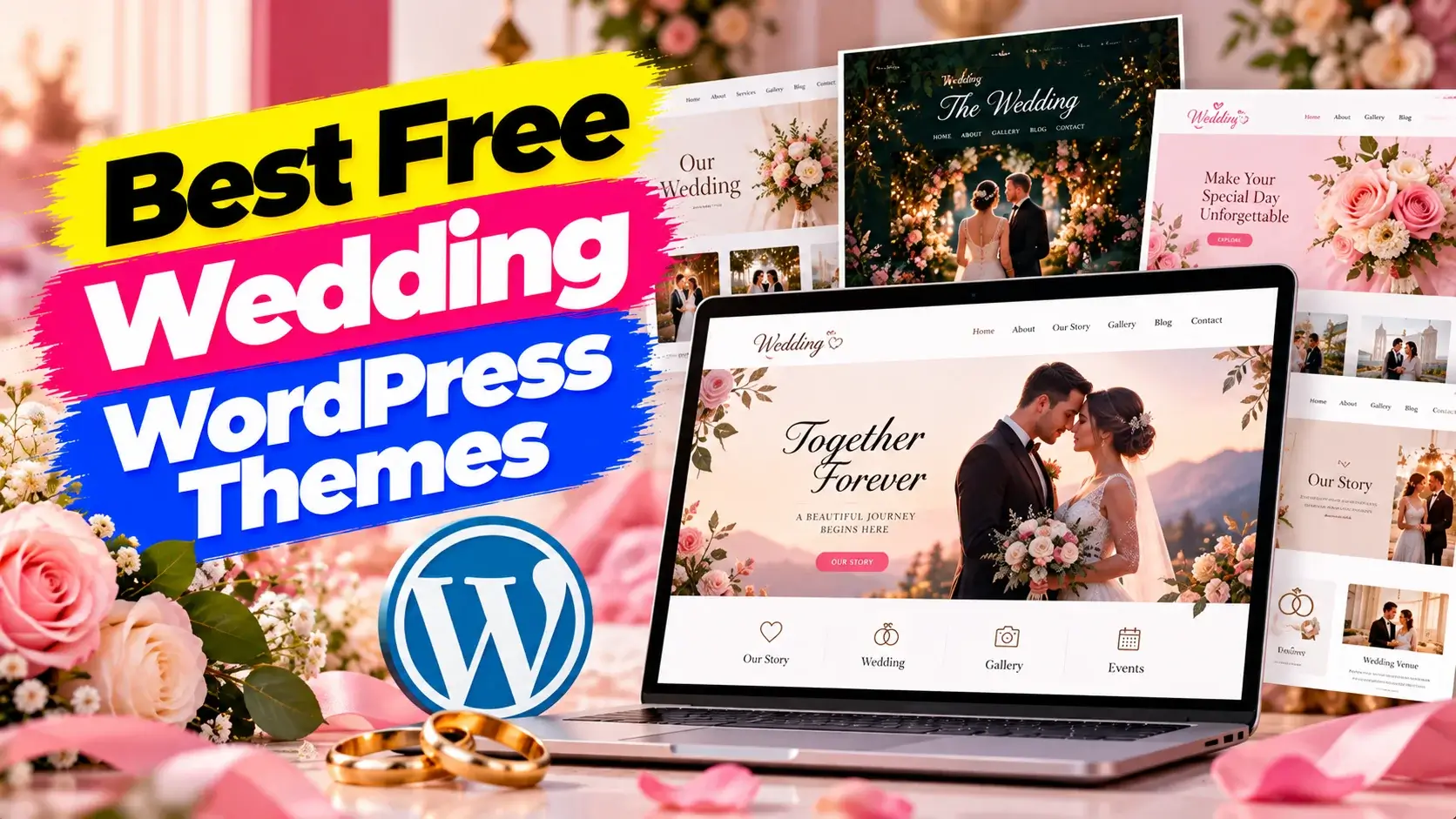 Best Free Wedding WordPress Themes for Elegant Websites