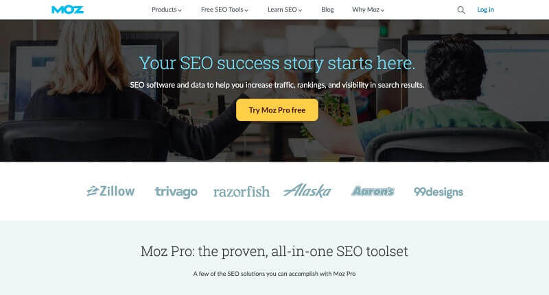 Moz: SaaS Marketing Tools