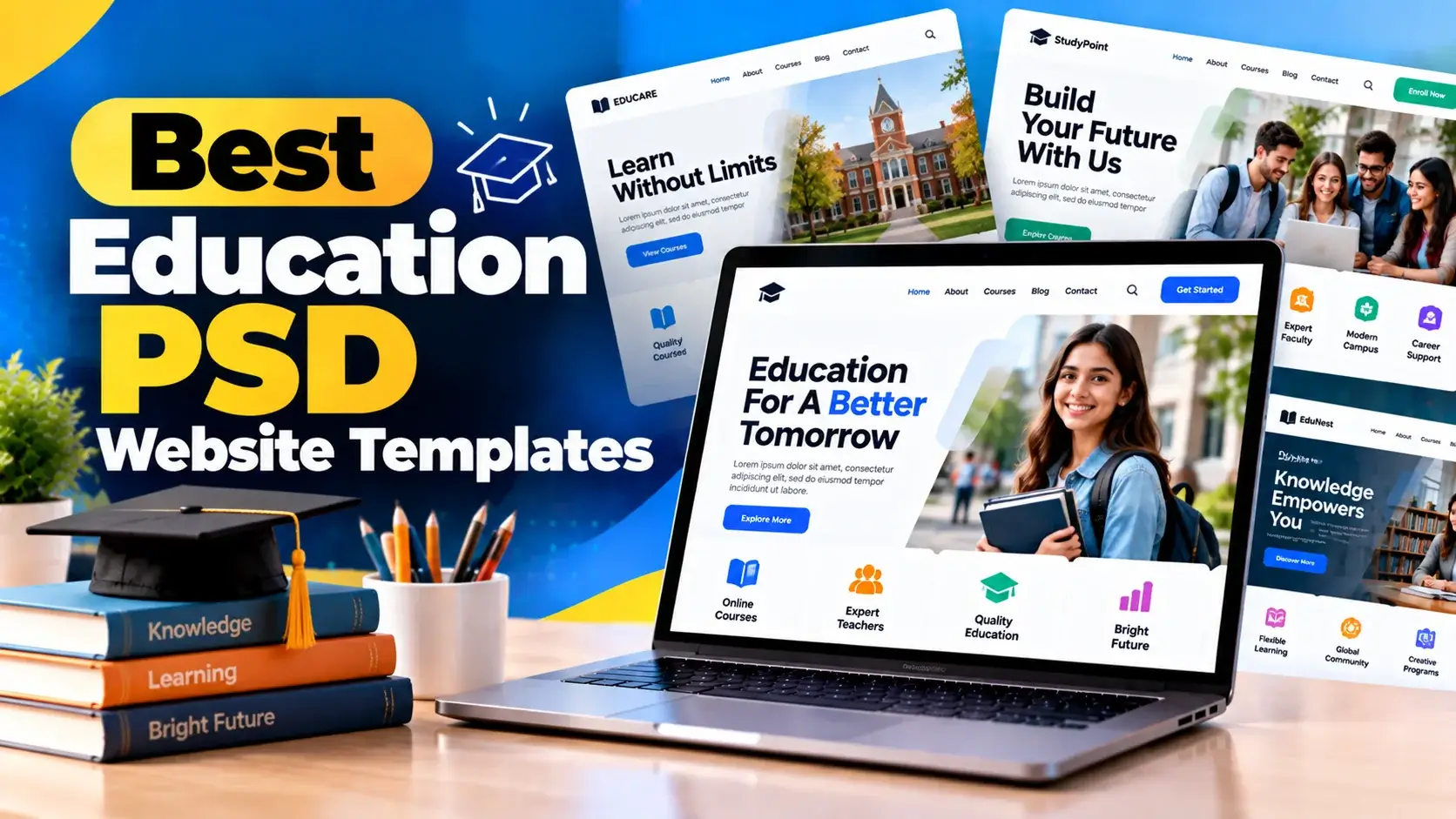 Best Education PSD Website Templates