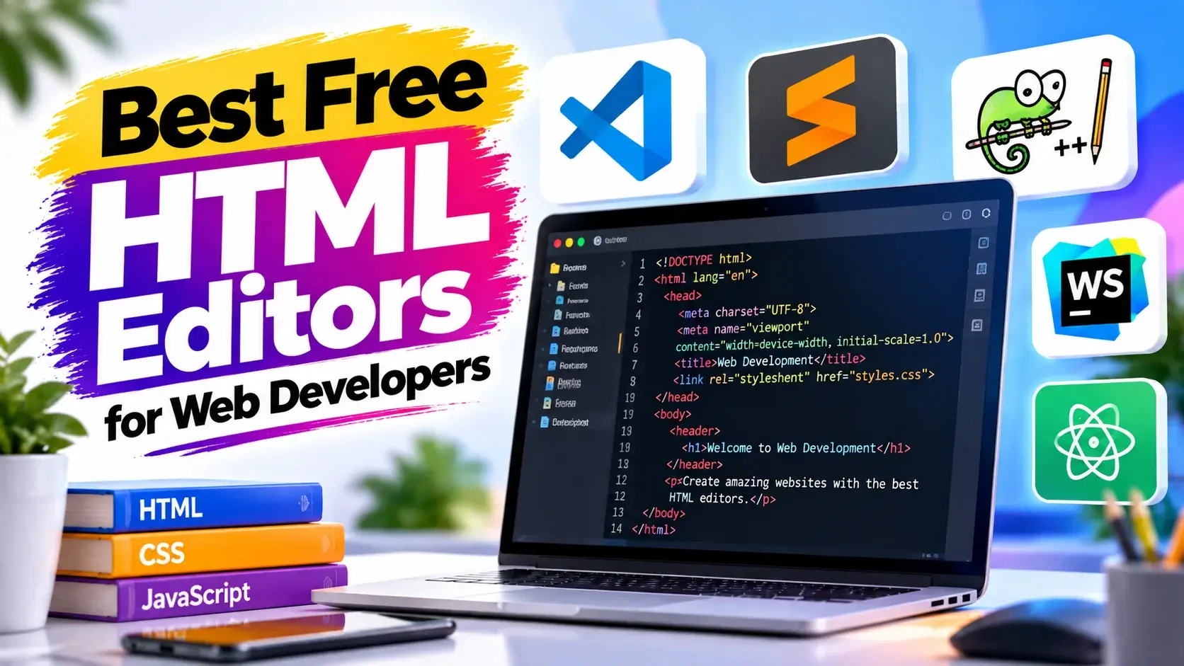Best Free HTML Editors for Web Developers