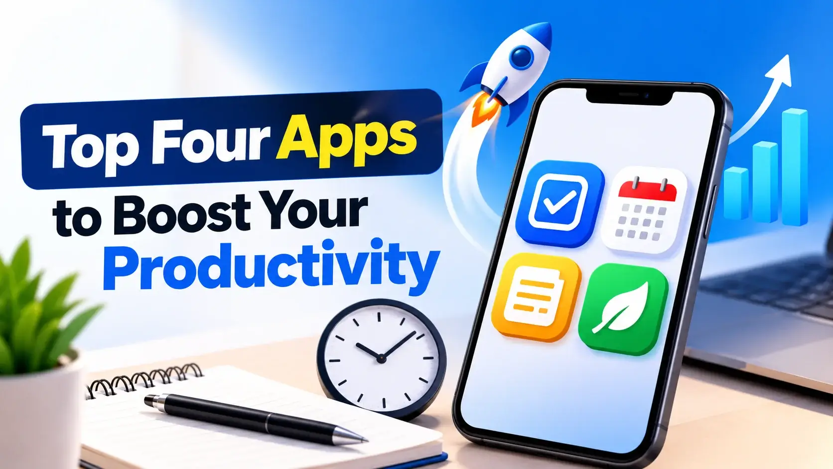 Top Four Apps to Boost Your Productivity