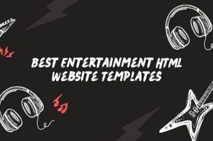 Entertainment HTML Website Templates