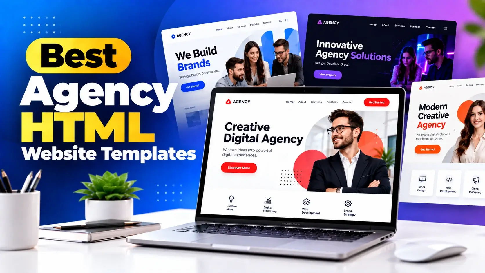 Best Agency HTML Website Templates