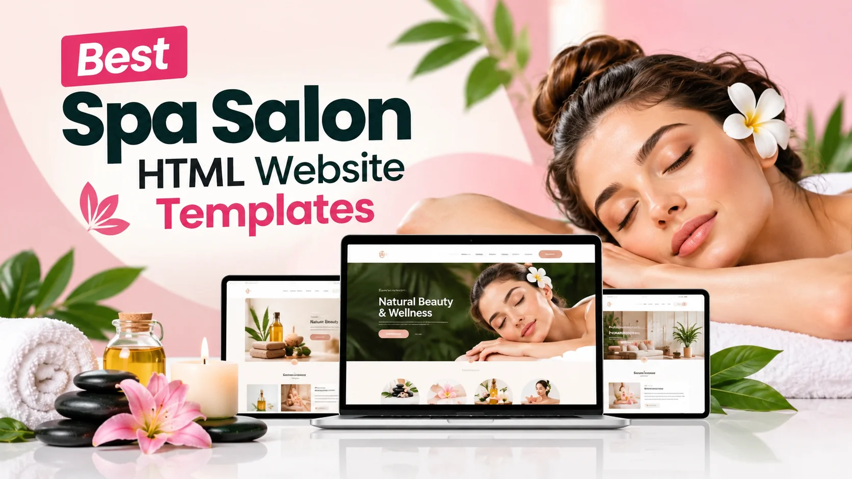 Best Spa Salon HTML Website Templates (Free & Responsive)