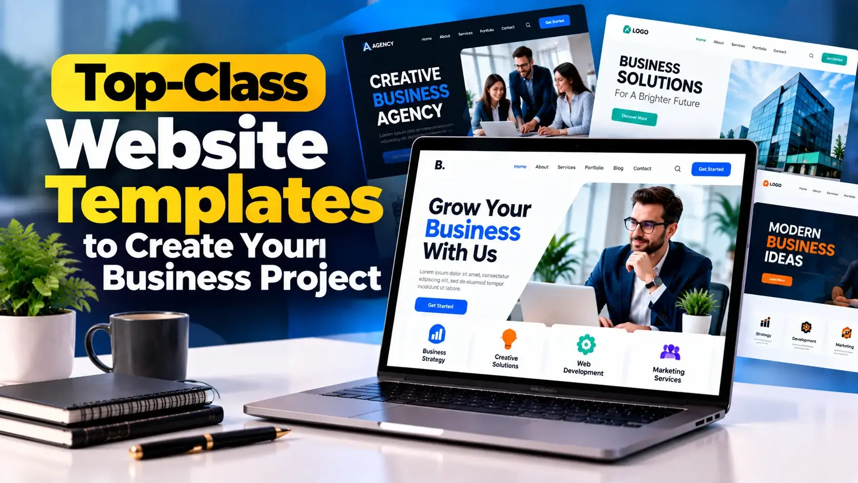 Top-Class Website Templates for Your Business Project