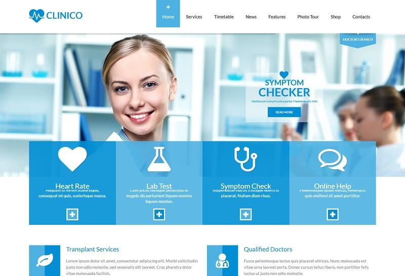 Clinico Premium WordPress Theme