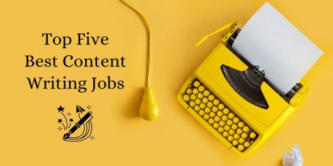 Best Content Writing Jobs Online