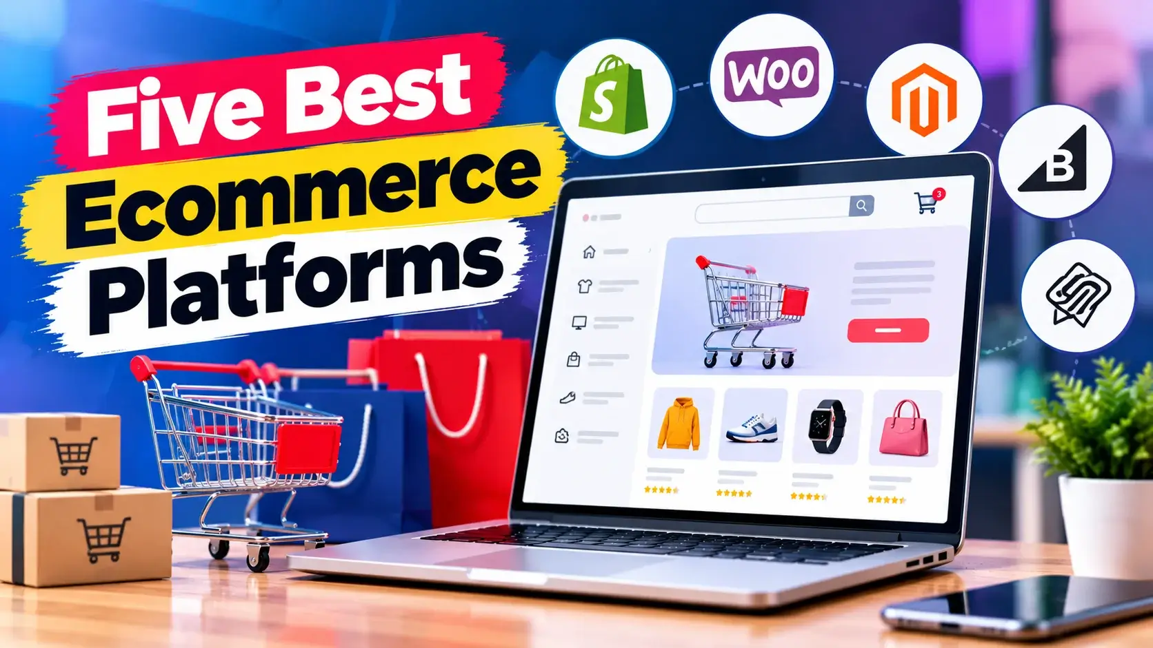 5 Best Ecommerce Platforms to Build Your Online Store