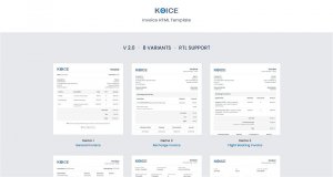 10 Best HTML Invoice Templates In 2025 - Free HTML Designs