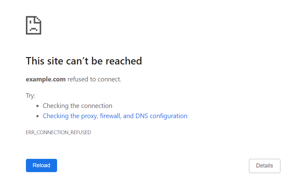 The-ERR_CONNECTION_REFUSED-page-on-Google-Chrome