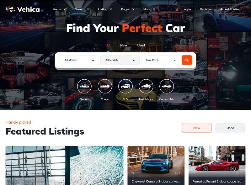 13 Best Car Dealer WordPress Themes In 2026 Vehica Car Dealer WordPress Theme