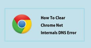 How To Clear Chrome Net Internals DNS Error