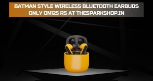 rs 125 only on thesparkshop.in batman style wireless bt earbuds