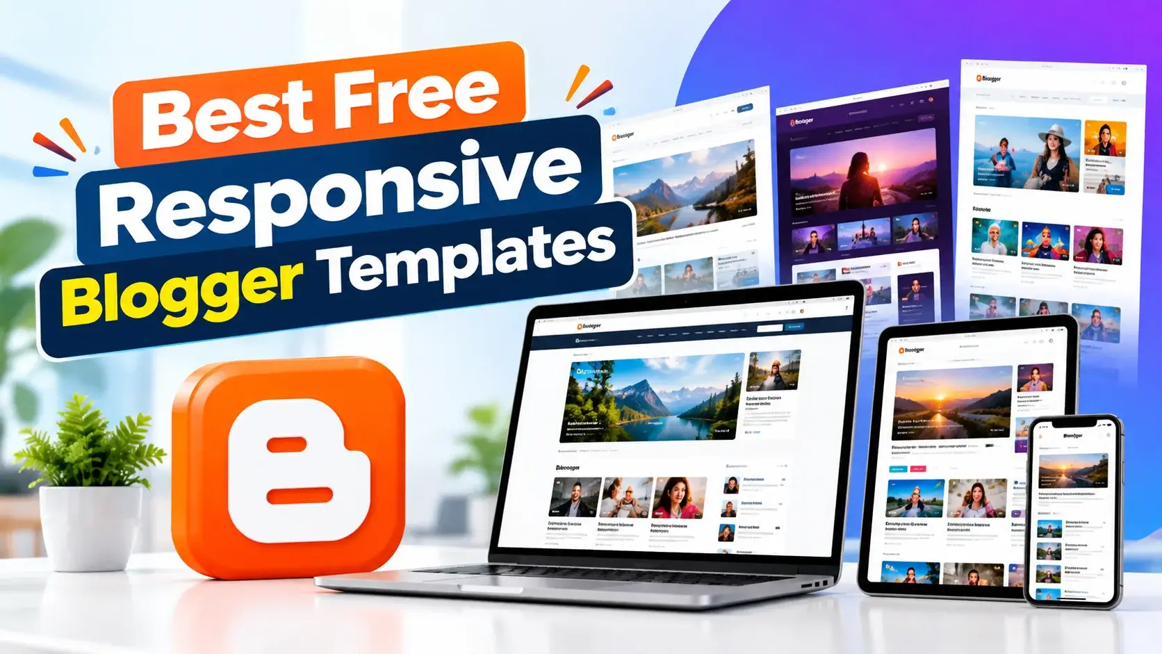 Best Free Responsive Blogger Templates for Your Blog