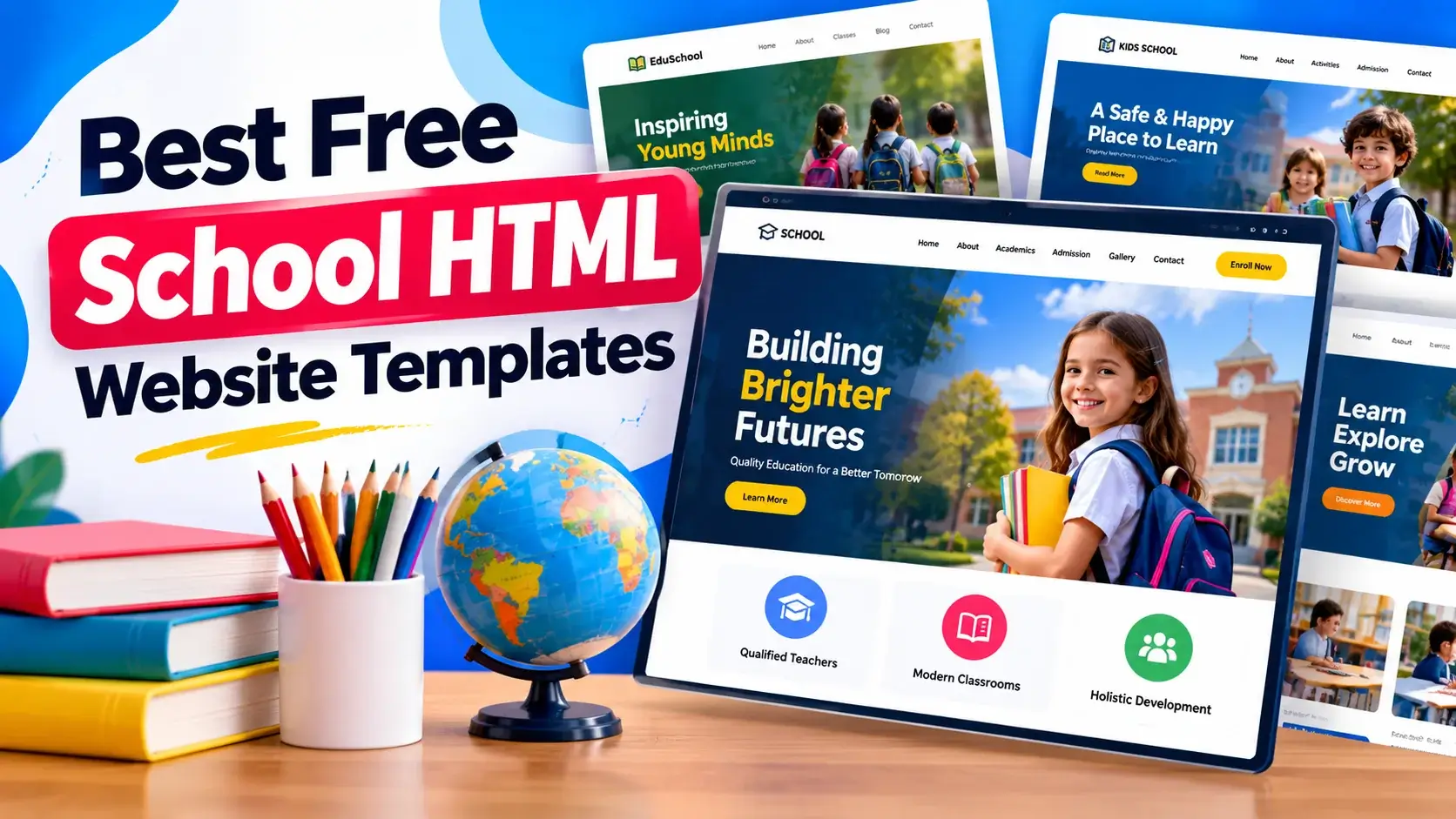 Best Free School HTML Website Templates