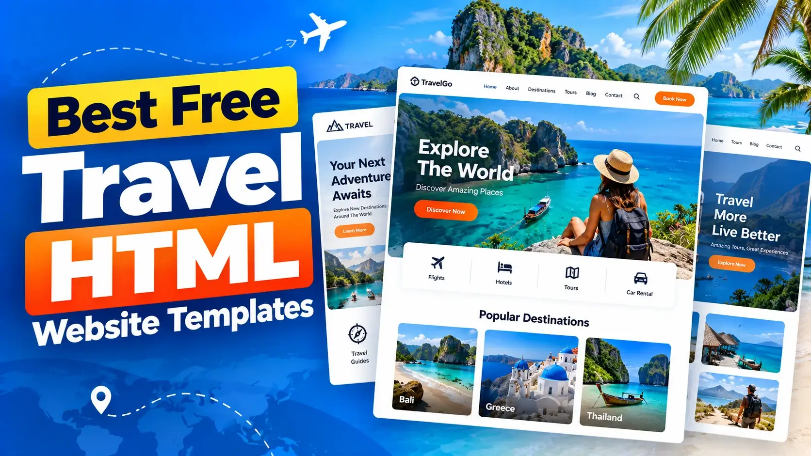 Best Free Travel HTML Website Templates for 2026