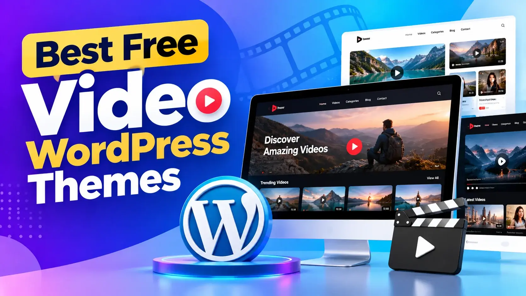 Best Free Video WordPress Themes for Video Websites
