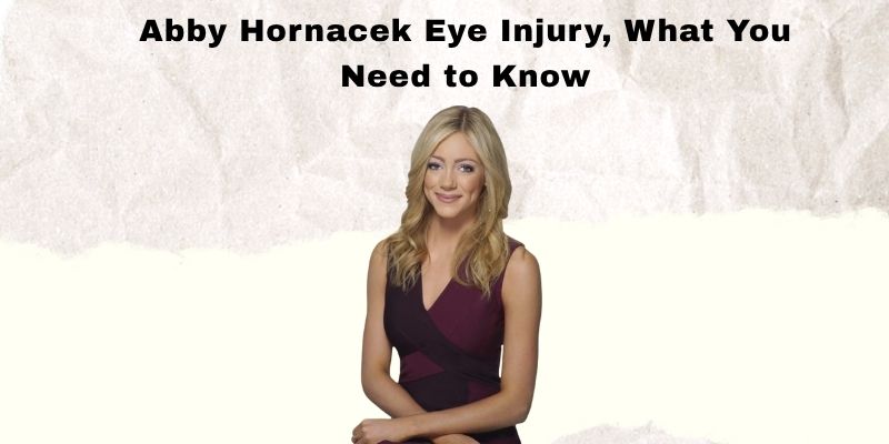 Abby Hornacek Eye Injury
