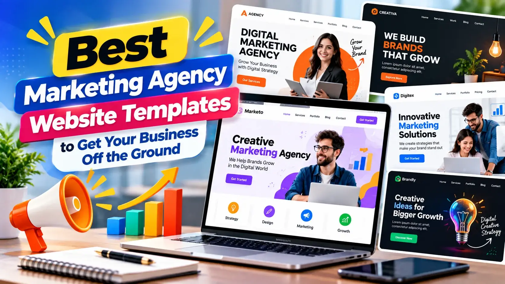 Best Marketing Agency Website Templates for Business Growth