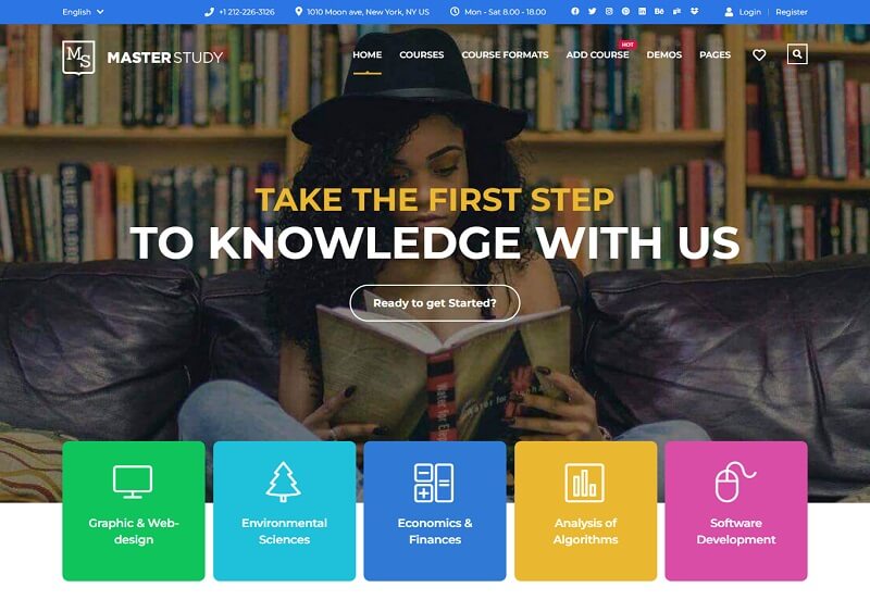 Masterstudy Education WordPress Theme