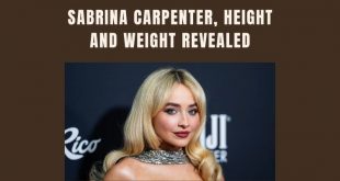 Sabrina Carpenter Height and Weight