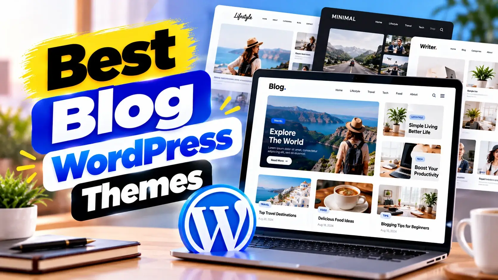 Best Blog WordPress Themes for Bloggers and Creators