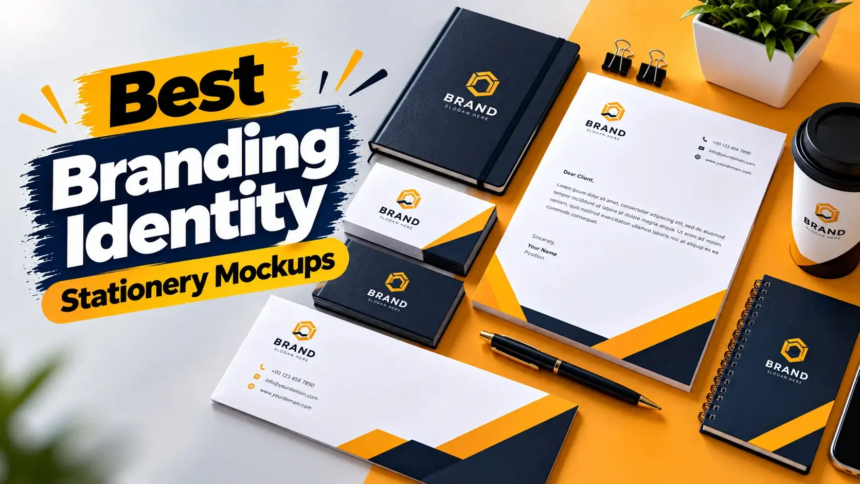 Best Branding Identity Stationery Mockups for Professional Designs