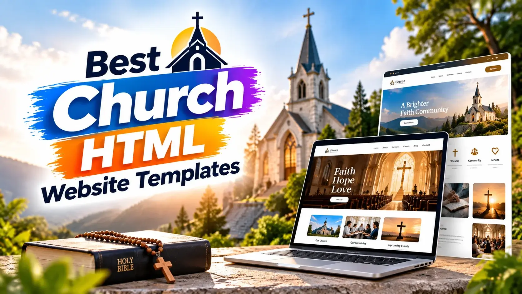 Best Church HTML Website Templates for Modern Church Websites