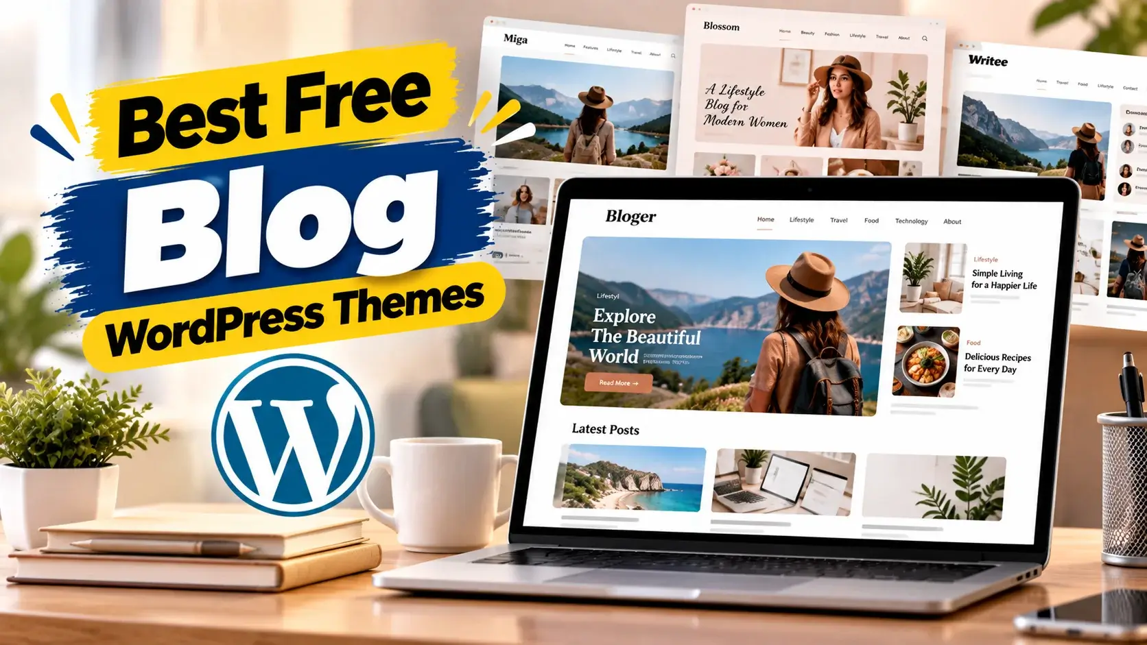 Best Free Blog WordPress Themes for Beautiful Websites