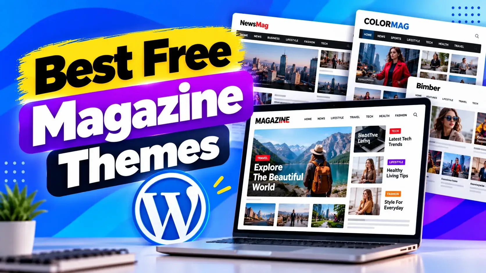 Best Free Magazine WordPress Themes for 2026