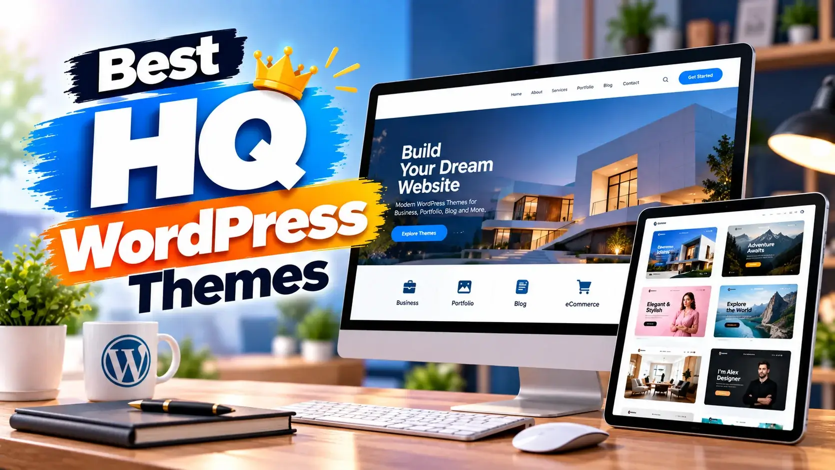 Best HQ WordPress Themes for Professional Websites