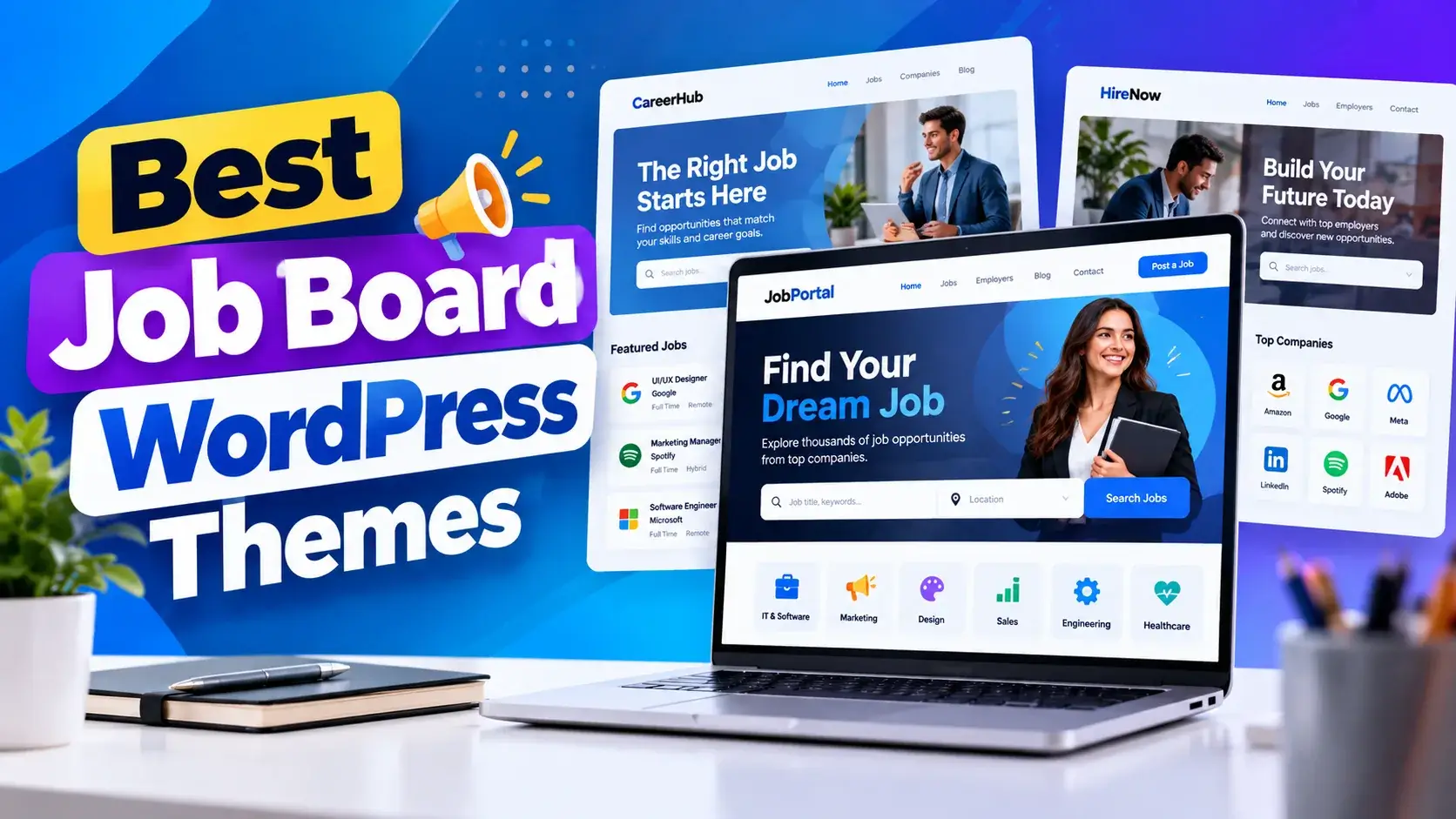 Best Job Board WordPress Themes 2026