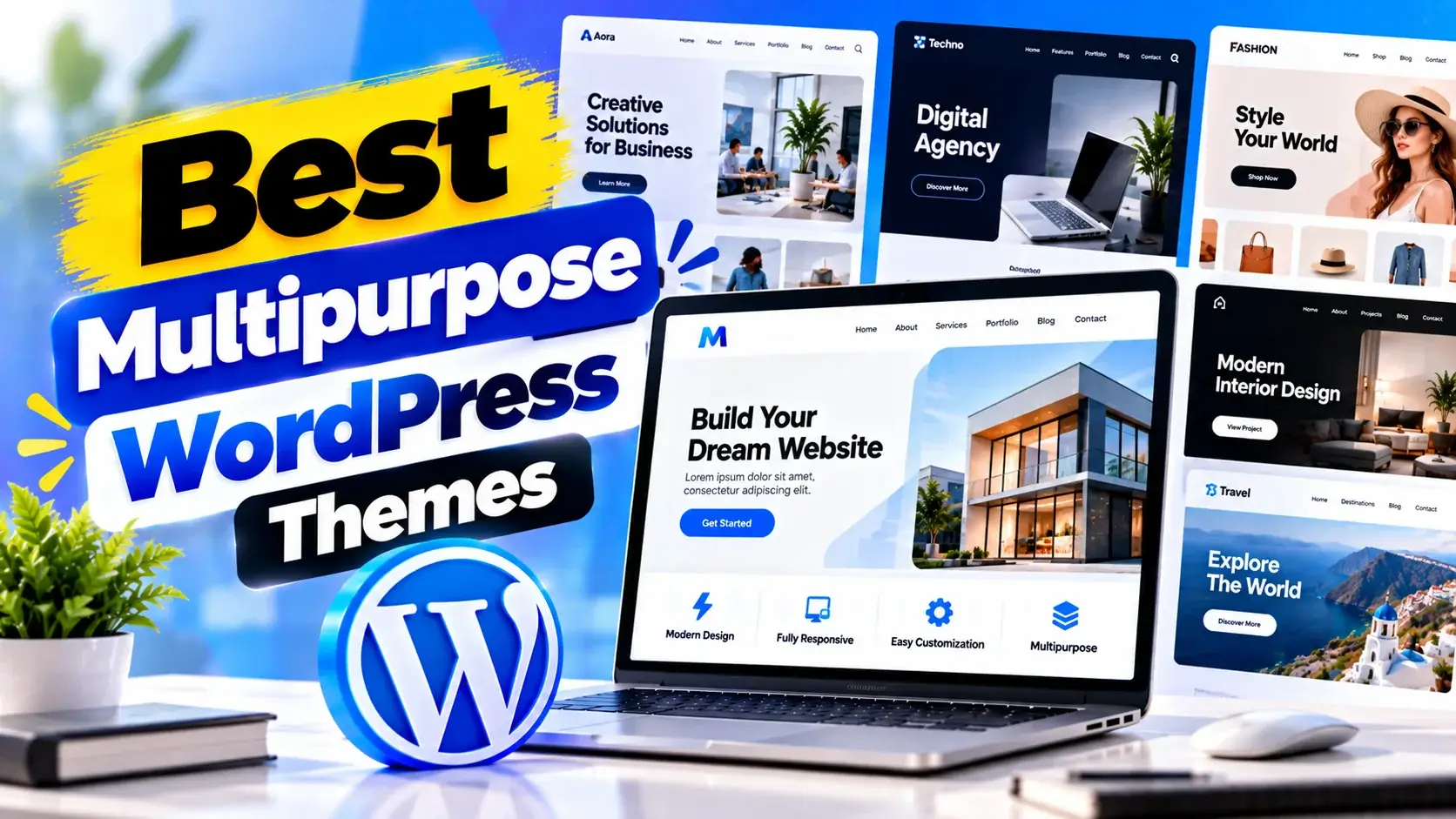 Best Multipurpose WordPress Themes for Any Website
