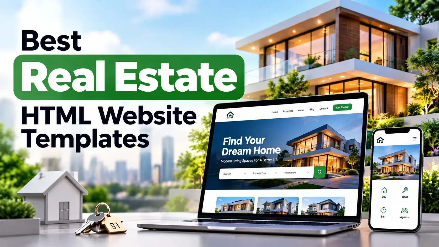 Best Real Estate HTML Website Templates
