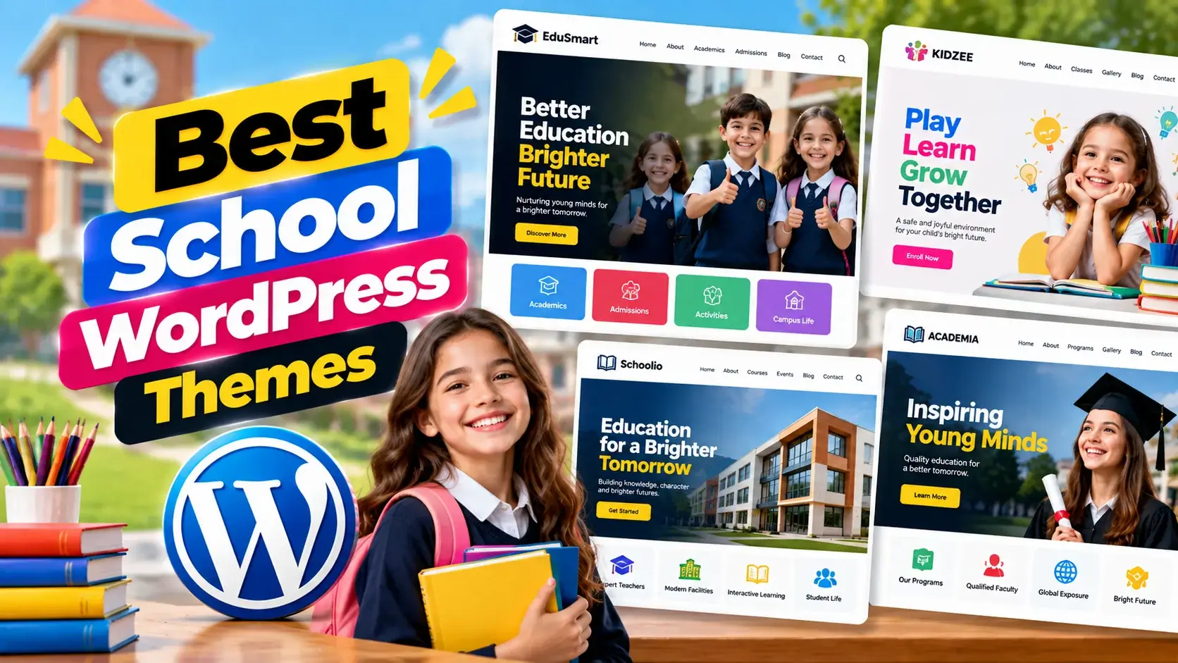 Best School WordPress Themes for Educational Websites
