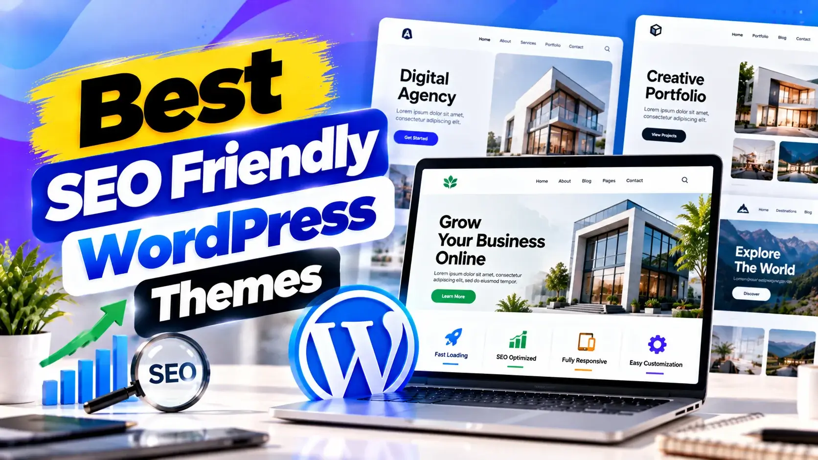 Best SEO Friendly WordPress Themes for Better Rankings