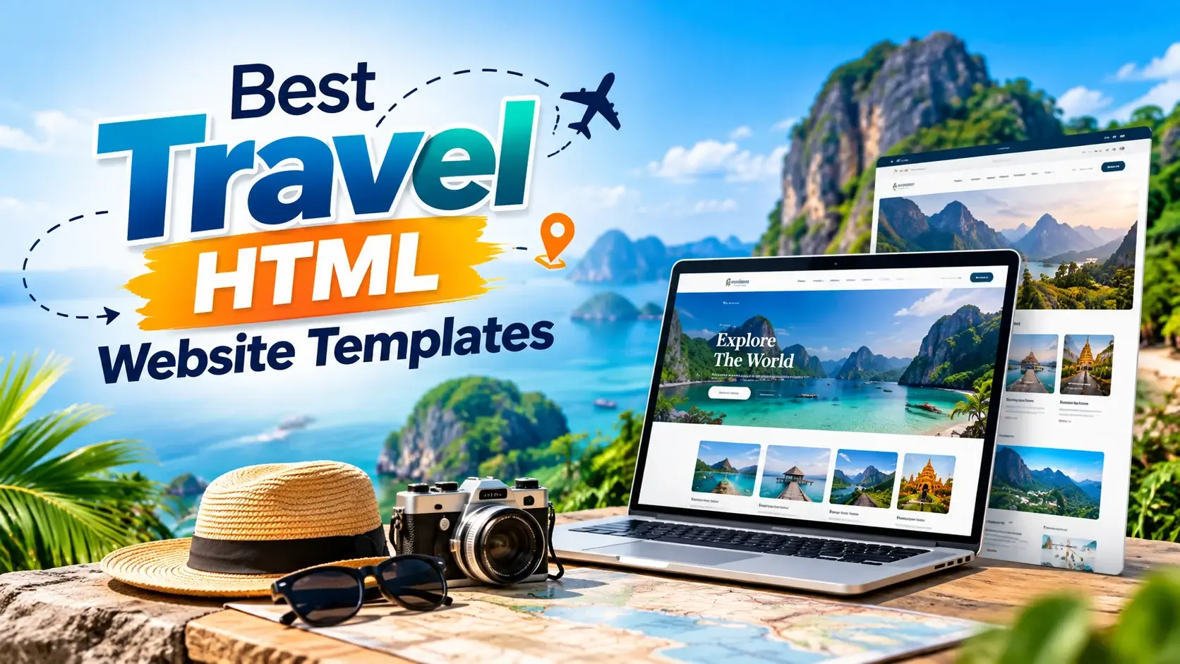 Best Travel HTML Website Templates for Stunning Travel Websites