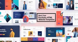 Best Free Portfolio HTML Website Templates