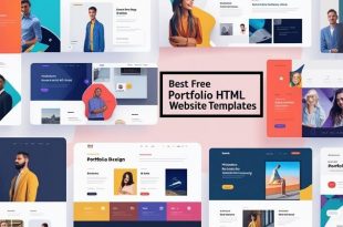 Best Free Portfolio HTML Website Templates