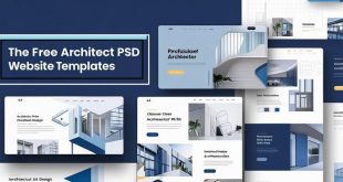Free Architect PSD Website Templates
