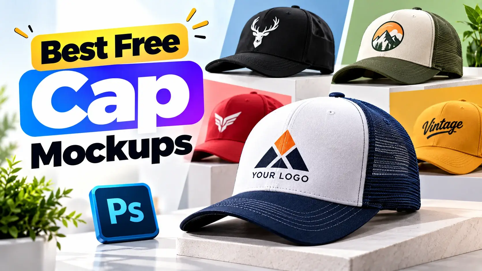 Best Free Cap Mockups for Designers