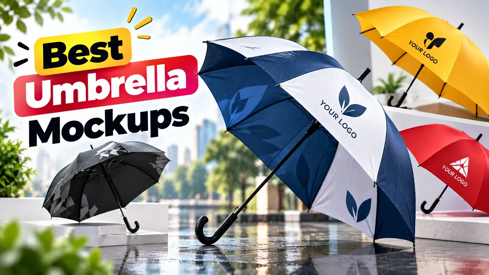 Best Umbrella Mockups for Creative Designs