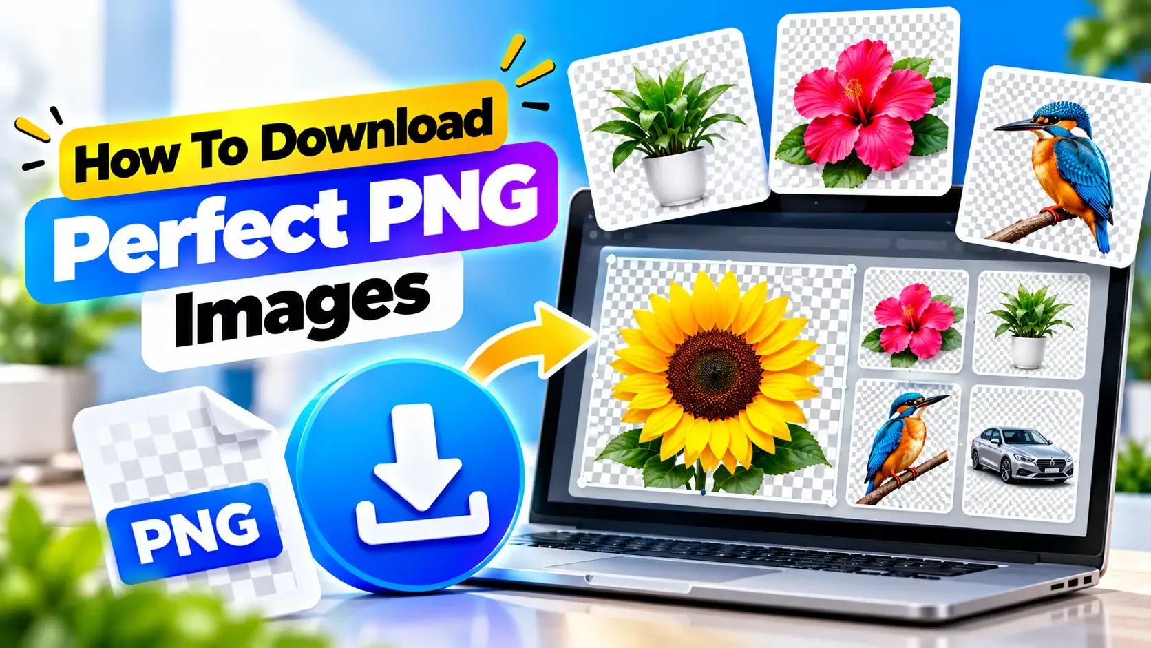 How to Download Perfect PNG Images for Free