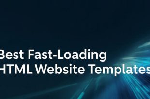 Fast Loading HTML Website Templates
