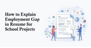 How to Explain Employment Gap in Resume for School Projects