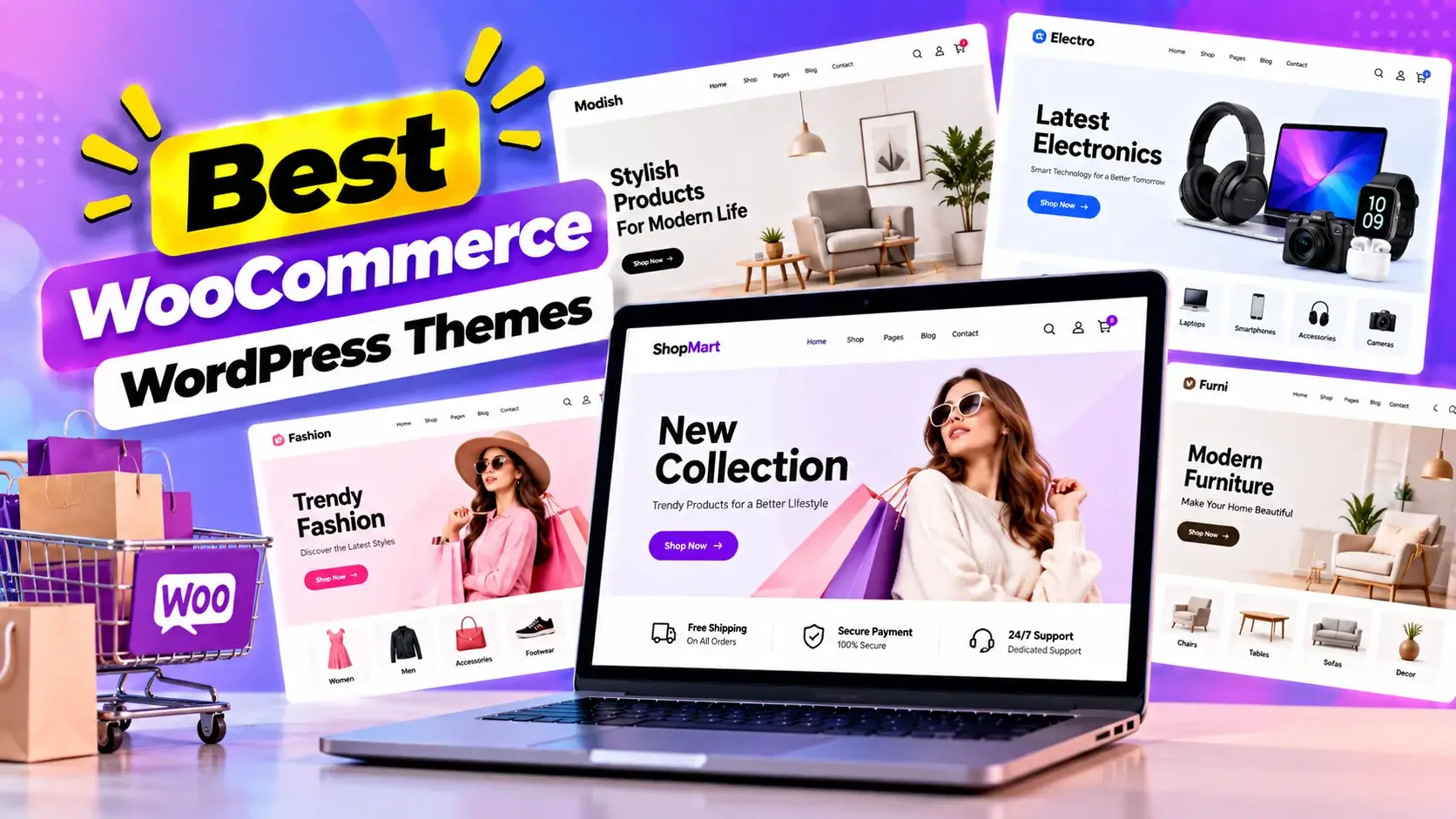 Best WooCommerce WordPress Themes for Online Stores