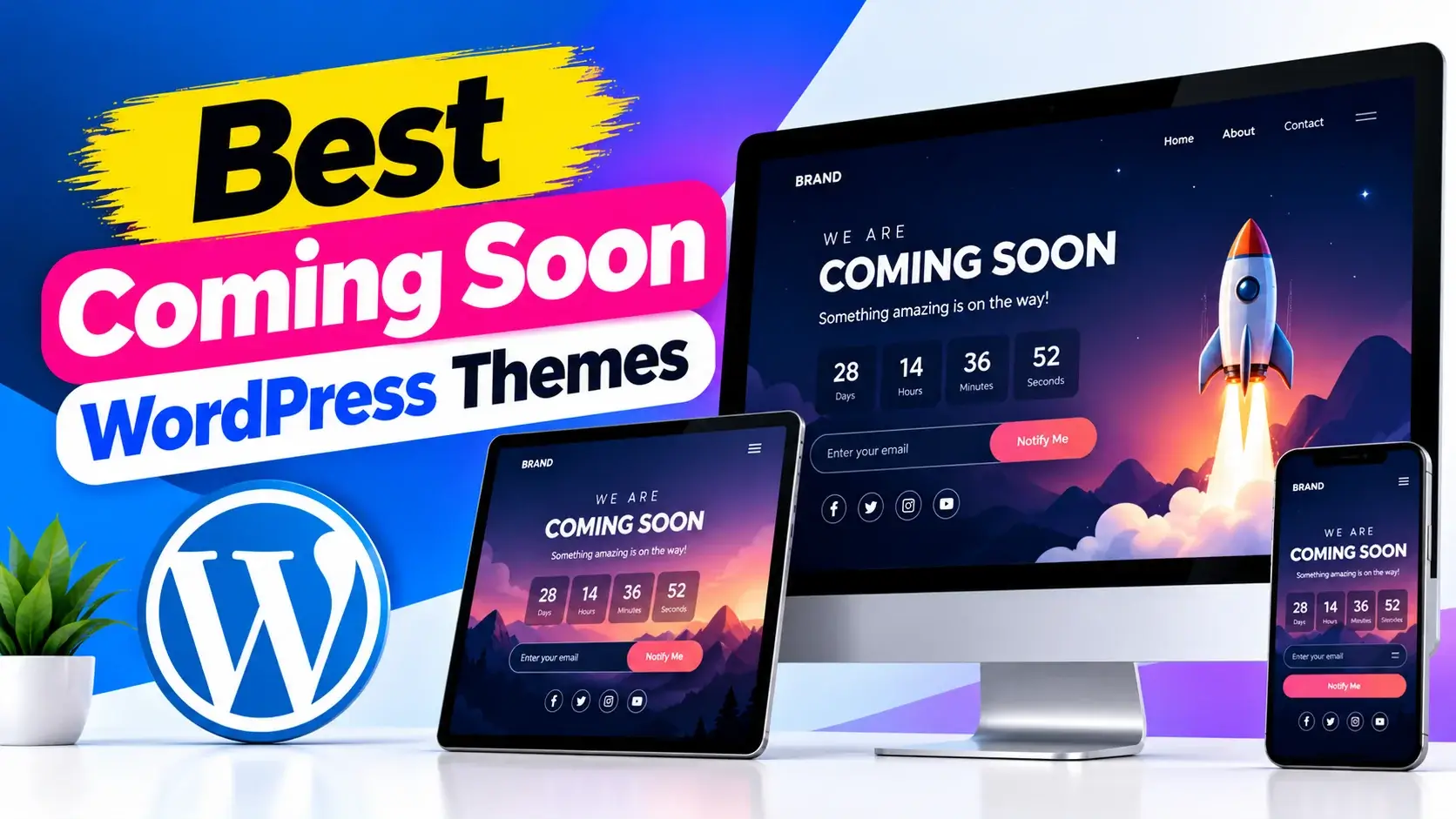 Best Coming Soon WordPress Themes for Your Website
